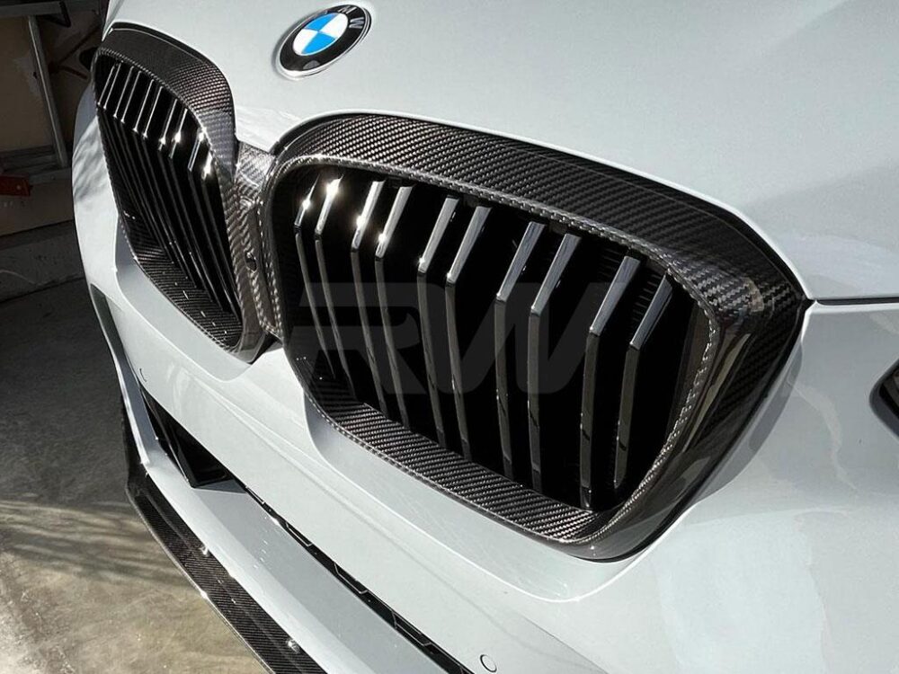 RW Carbon 2022-2025 BMW G01 G02 F97 F98 LCI Dual Slat Carbon Fiber Grille