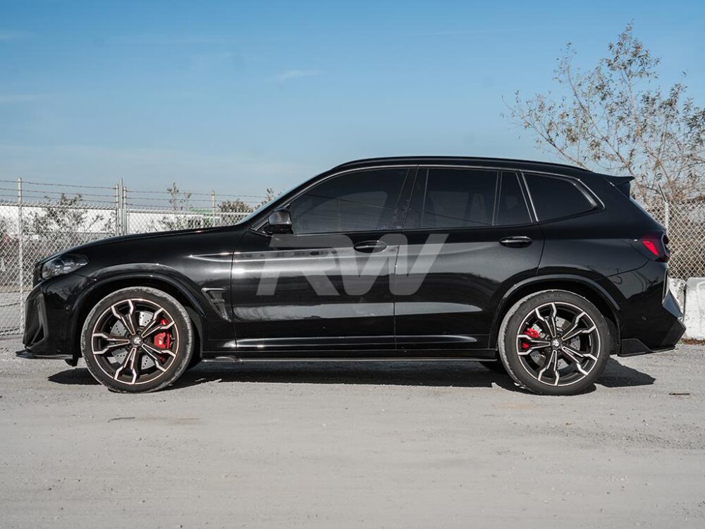 RW Carbon 2019-2025 BMW G01 G02 F97 F98 RWS Carbon Fiber Side Skirt Extensions - Image 13