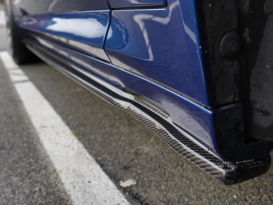 RW Carbon 2019-2025 BMW G01 G02 F97 F98 RWS Carbon Fiber Side Skirt Extensions - Image 3