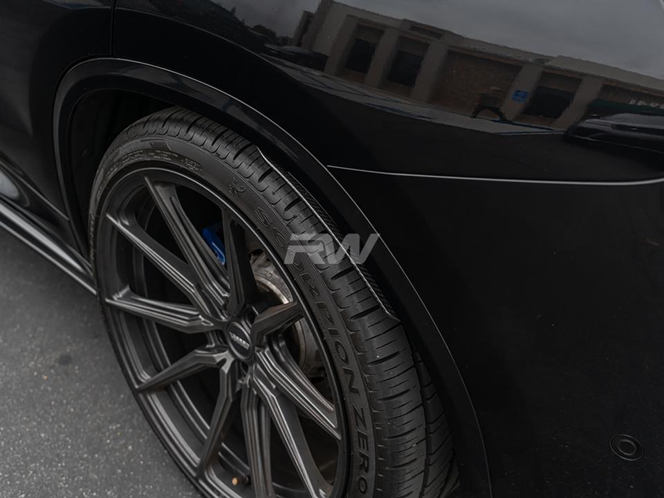 RW Carbon 2020-2025 BMW G01 X3 F97 X3M Carbon Fiber Splash Guards - Image 3