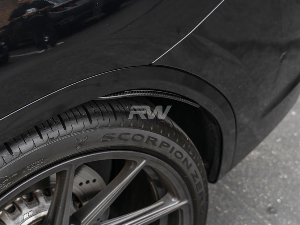 RW Carbon 2020-2025 BMW G01 X3 F97 X3M Carbon Fiber Splash Guards - Image 4