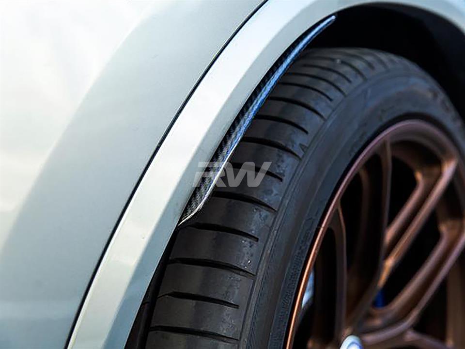 RW Carbon 2020-2025 BMW G01 X3 F97 X3M Carbon Fiber Splash Guards - Image 6