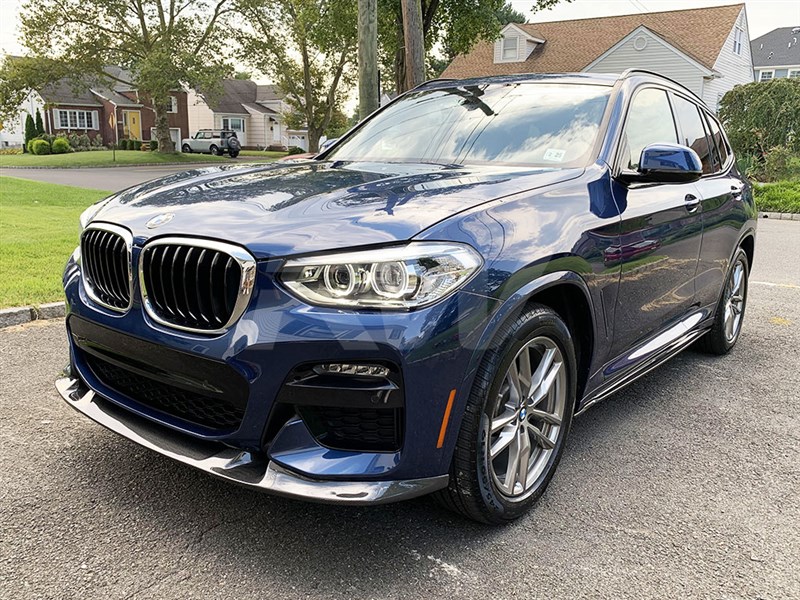 RW Carbon 2022-2025 BMW G01 X3 Pre-LCI 3D Style Carbon Fiber Front Lip - Image 3