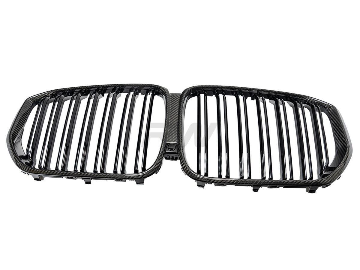 RW Carbon 2023-2025 BMW G05 F95 Pre LCI Dual Slat Carbon Fiber Grilles