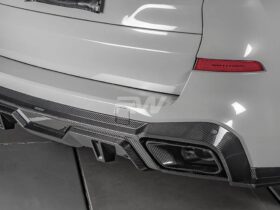 RW Carbon 2019-2025 BMW G05 X5 Carbon Fiber Exhaust Tips
