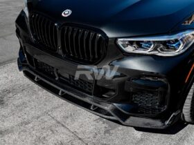 RW Carbon 2019-2025 BMW G05 X5 Carbon Fiber Front Lip Spo...
