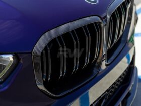 RW Carbon G05 X5 Carbon Fiber Grille Surrounds for BMW X Series - Image 2