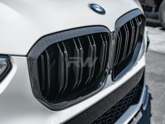 RW Carbon BMW G05 X5 Carbon Fiber Grille Surrounds
