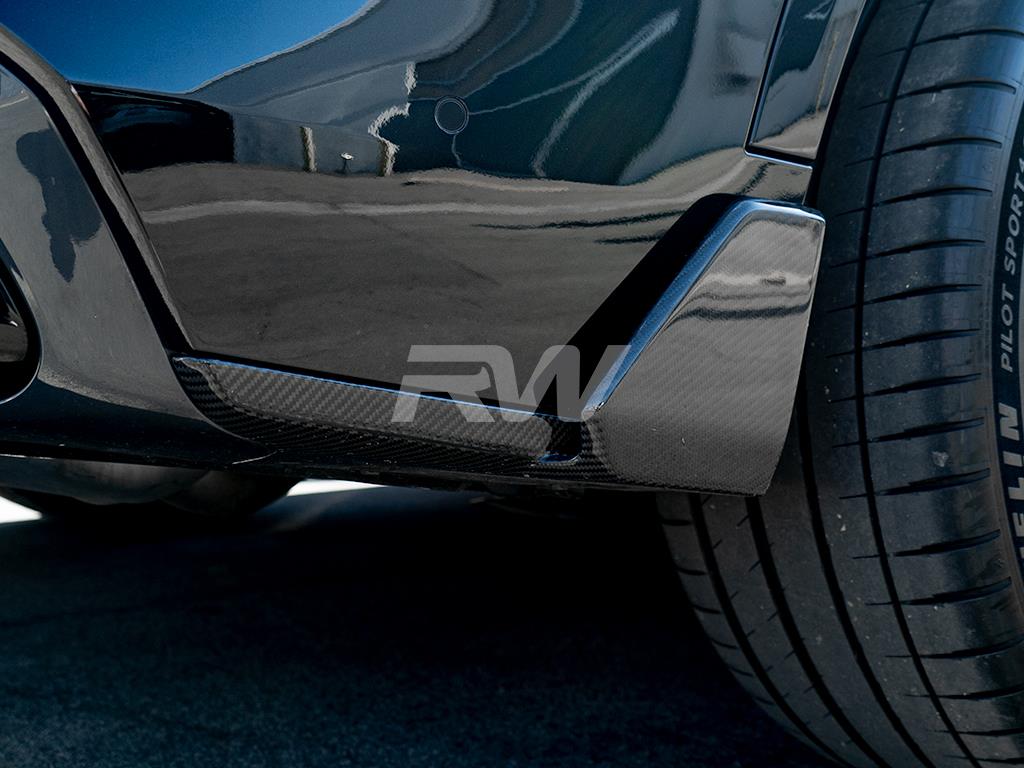 RW Carbon 2019-2025 BMW G05 X5 Carbon Fiber Rear Winglets - Image 5