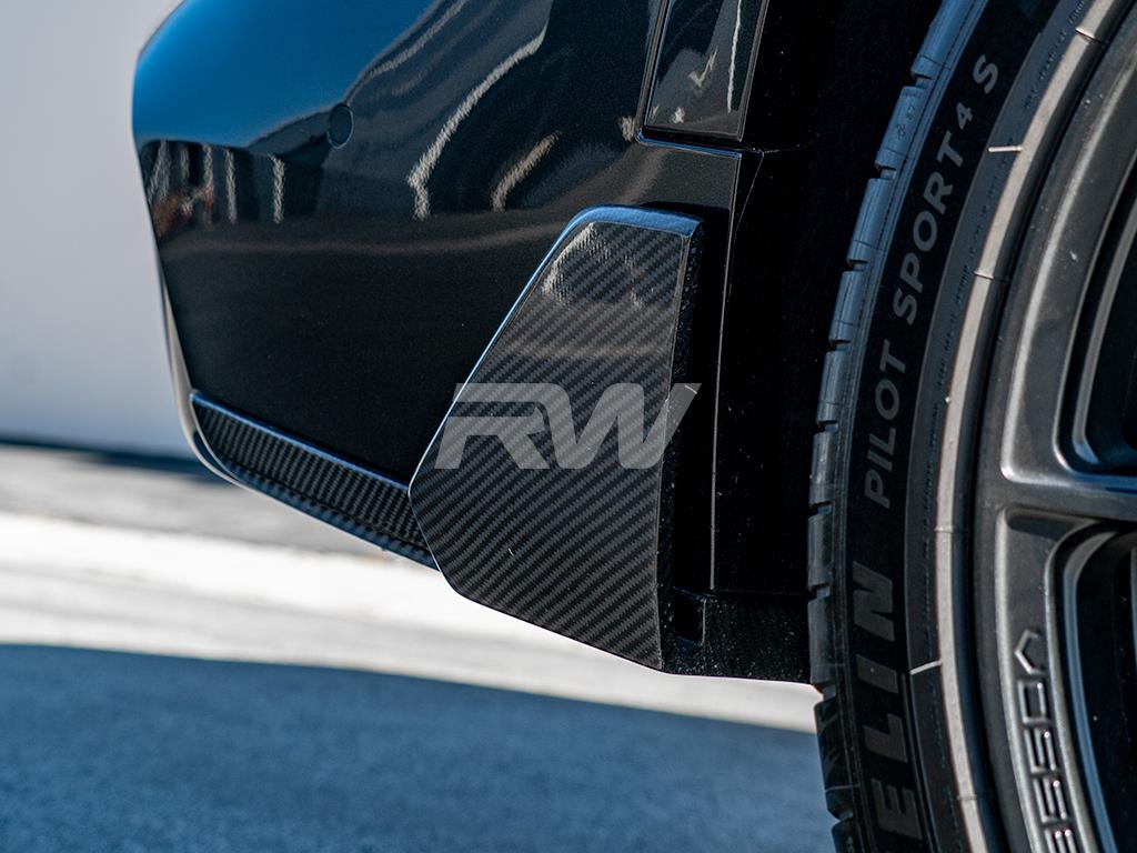 RW Carbon 2019-2025 BMW G05 X5 Carbon Fiber Rear Winglets - Image 6