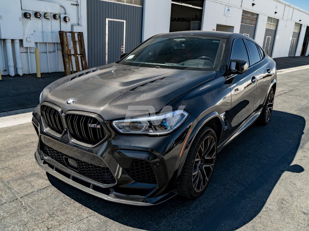 RW Carbon 2020-2025 BMW G05 X5 F95 X5M Carbon Fiber Hood - Image 3
