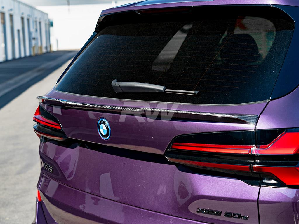 RW Carbon 2020-2025 BMW G05 X5 F95 X5M DTM Carbon Fiber Mid Spoiler