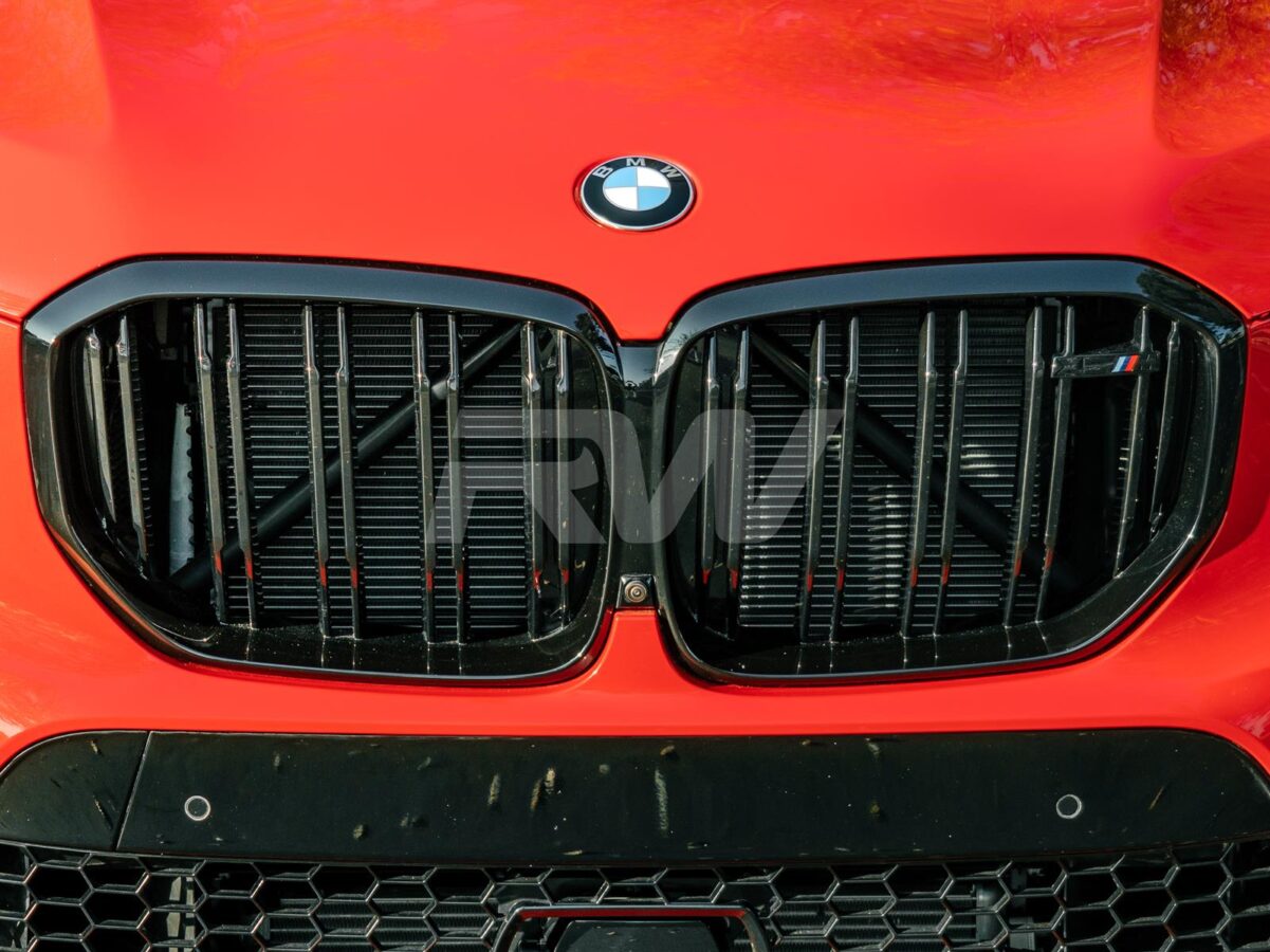 RW Carbon 2020-2025 BMW G05 X5 F95 X5M Gloss Black Double Slat Grilles