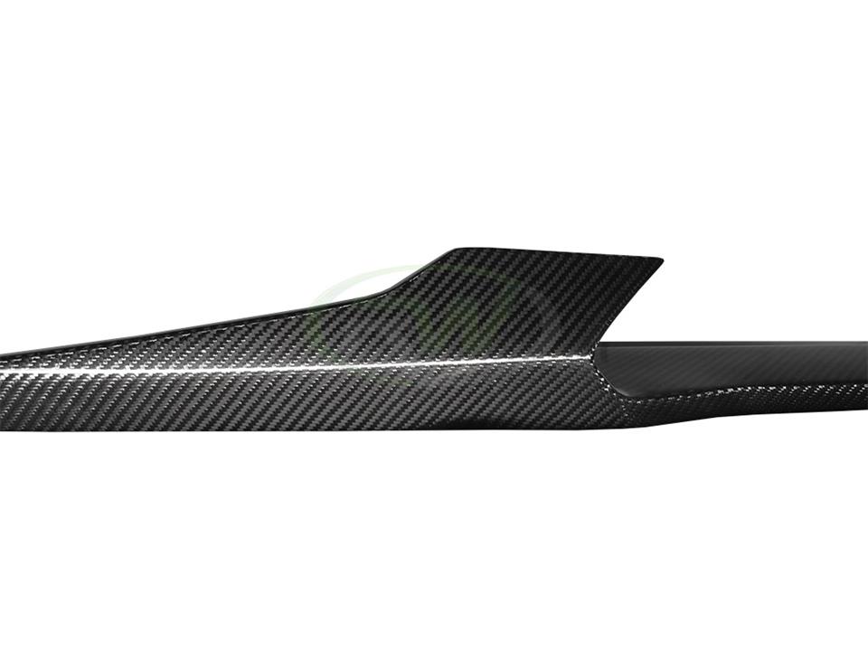 RW Carbon 2020-2025 BMW G05 X5 F95 X5M Man Style Carbon Fiber Side Skirt Extensions - Image 7