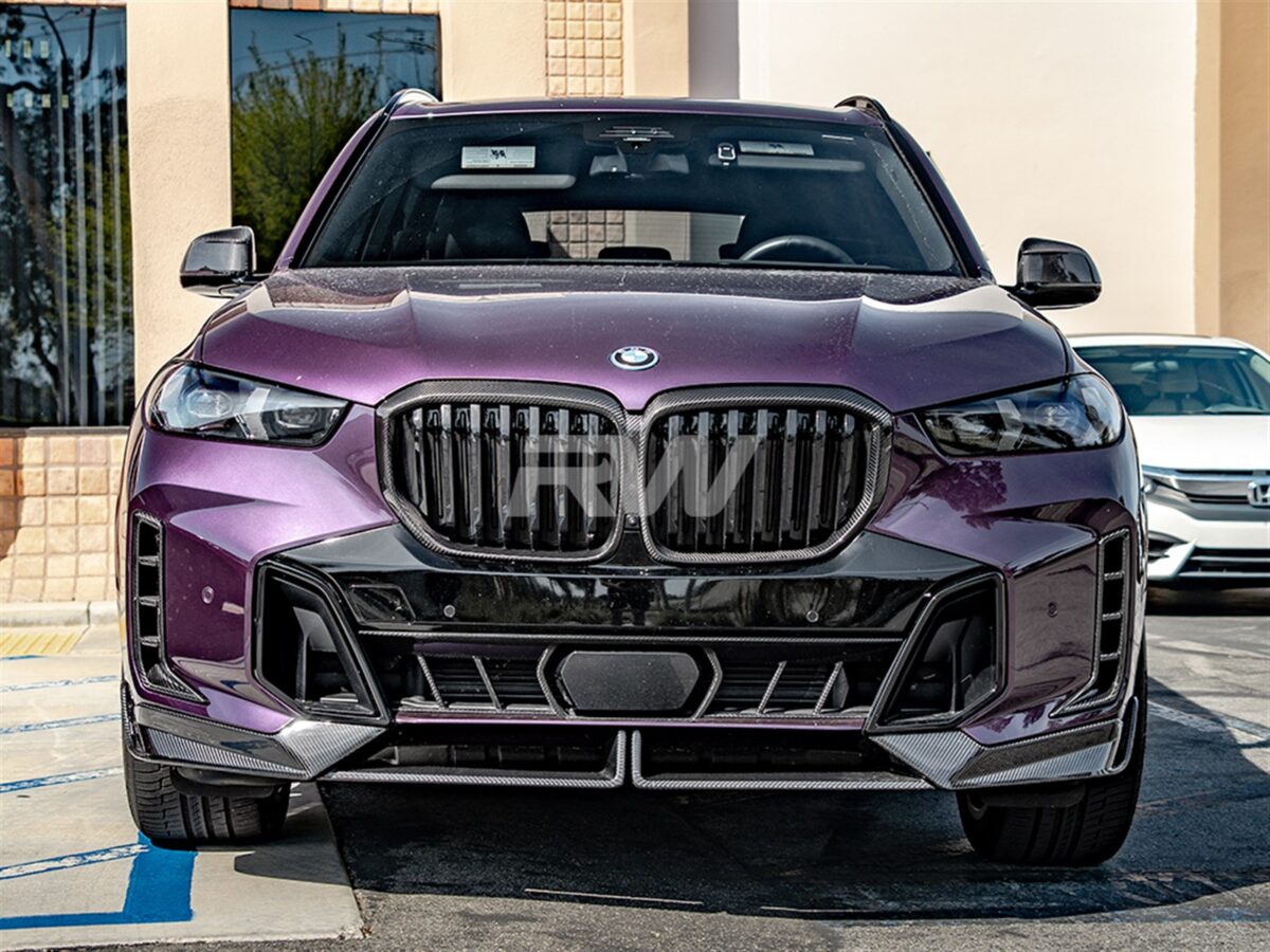RW Carbon 2023-2025 BMW G05 X5 LCI Carbon Fiber Grille Surrounds - Image 4