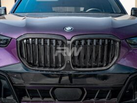 RW Carbon G05 X5 LCI Carbon Fiber Grille Surrounds for BMW X Series - Image 3