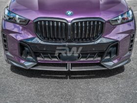 RW Carbon G05 X5 LCI Carbon Fiber Performance Style Front Lip for BMW X Series - Image 2