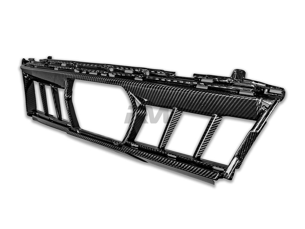 RW Carbon 2023-2025 BMW G05 X5 LCI OEM Style Carbon Fiber Center Bumper Trim - Image 8