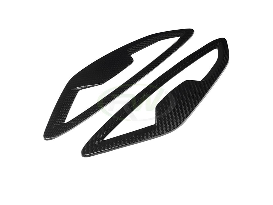 RW Carbon 2019-2026 BMW G14 G15 G16 8 Series Carbon Fiber Fender Trims - Image 10