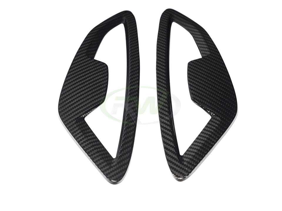 RW Carbon 2019-2026 BMW G14 G15 G16 8 Series Carbon Fiber Fender Trims - Image 9