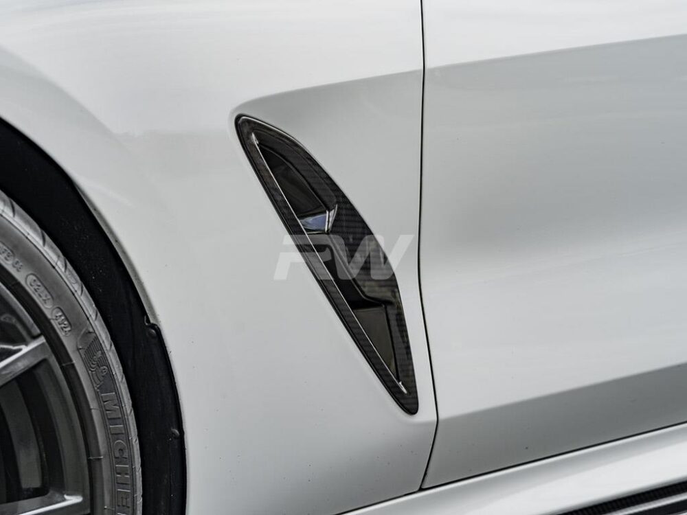 RW Carbon 2019-2026 BMW G14 G15 G16 8 Series Carbon Fiber Fender Trims - Image 7