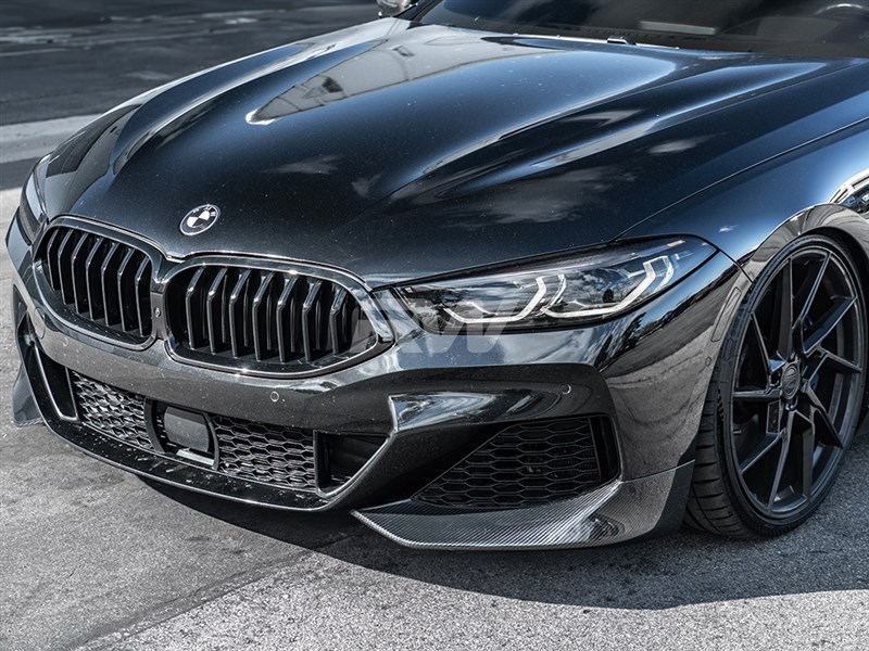 RW Carbon 2019-2026 BMW G14 G15 G16 8 Series Carbon Fiber Front Splitters - Image 3