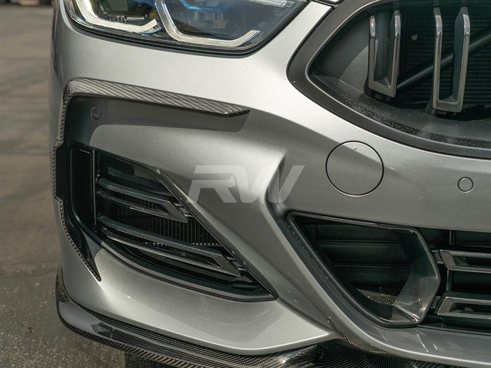 RW Carbon 2019-2026 BMW G14 G15 G16 Carbon Fiber Front Trims - Image 3