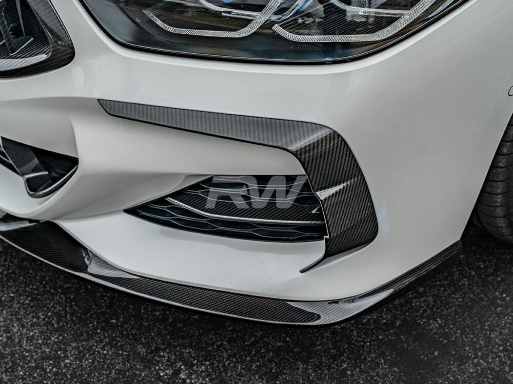 RW Carbon 2019-2026 BMW G14 G15 G16 Carbon Fiber Front Trims - Image 6