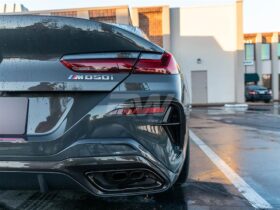 RW Carbon G14 G15 G16 Carbon Fiber Rear Bumper Trims - Image 7
