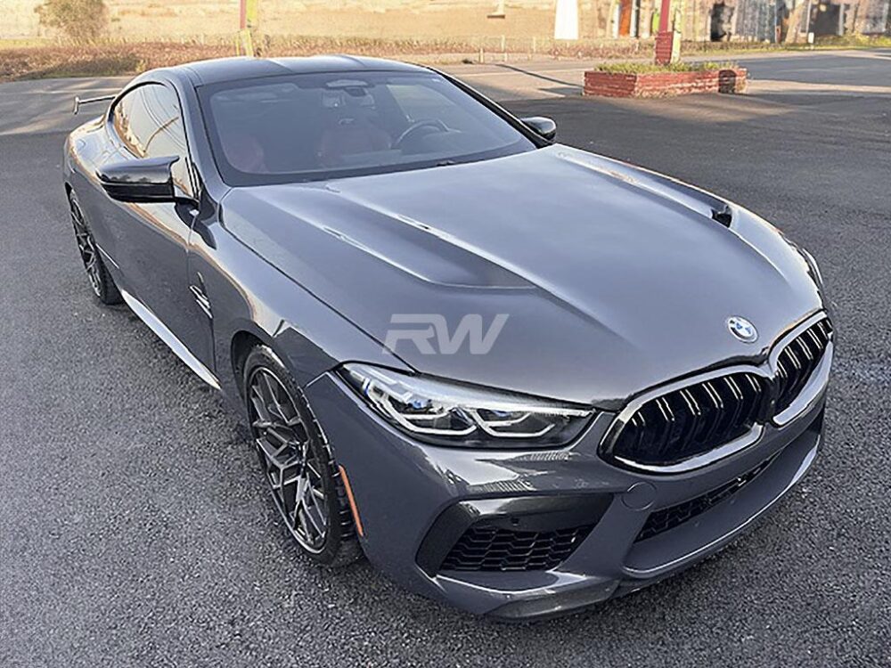 RW Carbon 2019-2026 BMW G14 G15 G16 F91 F92 F93 M8 Carbon Fiber Hood - Image 4