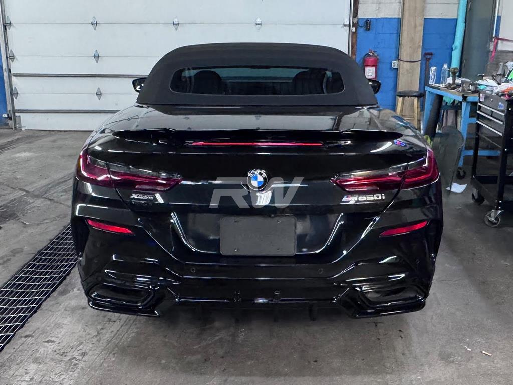 RW Carbon 2018-2025 BMW G14 G15 G16 SQ Style Carbon Fiber Rear Diffuser - Image 5