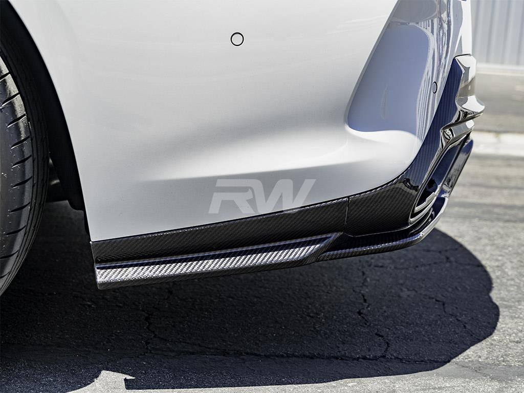 RW Carbon 2018-2025 BMW G14 G15 G16 SQ Style Carbon Fiber Rear Diffuser - Image 10