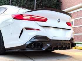 RW Carbon G14 G15 G16 SQ Style Carbon Fiber Rear Diffuser - Image 9