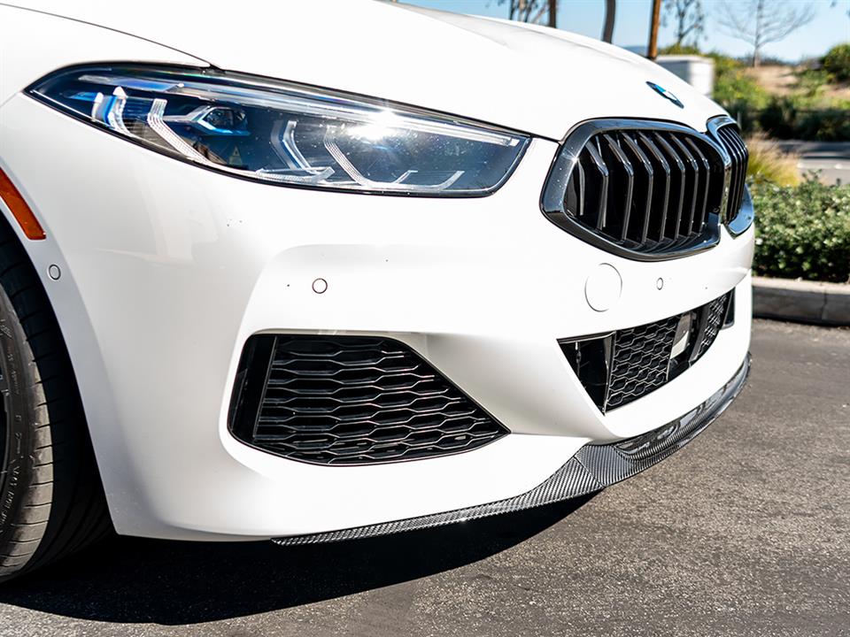 RW Carbon 2018-2026 BMW G14/G15/G16 8-Series Carbon Fiber Front Lip - Image 9