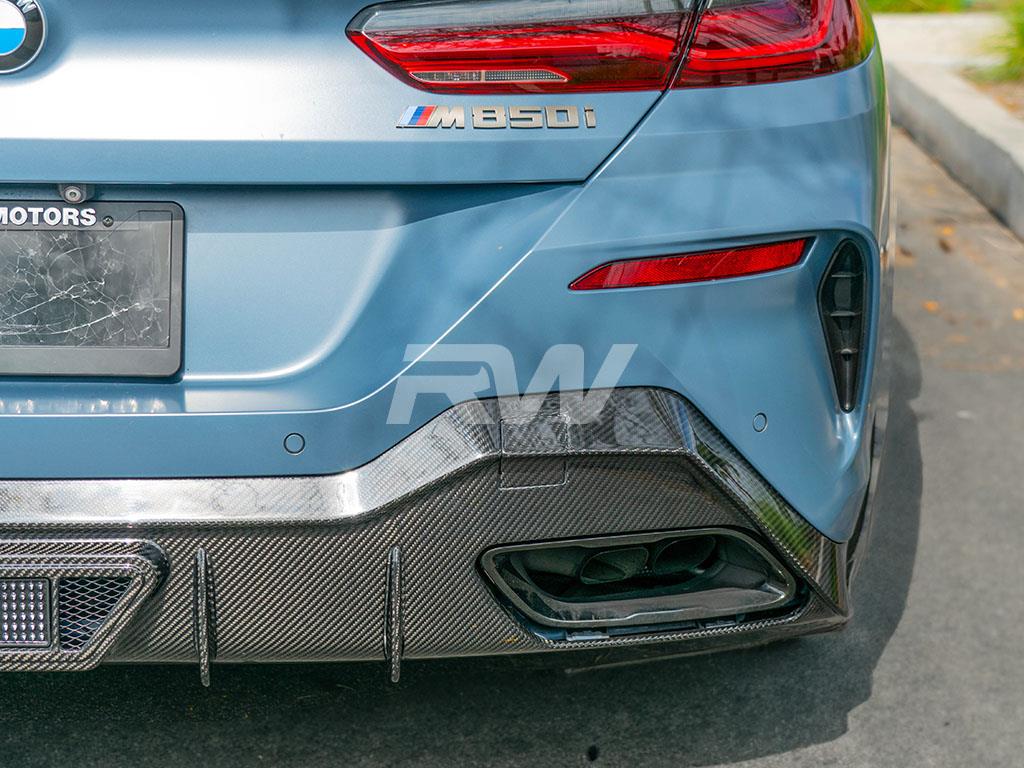 RW Carbon 2018-2026 BMW G16 8-Series Gran Coupe Carbon Fiber LED Diffuser - Image 4