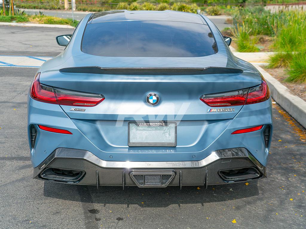 RW Carbon 2018-2026 BMW G16 8-Series Gran Coupe Carbon Fiber LED Diffuser - Image 5