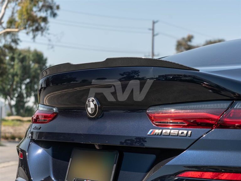 RW Carbon 2019-2026 BMW G16 F93 Gran Coupe Carbon Fiber Trunk Spoiler