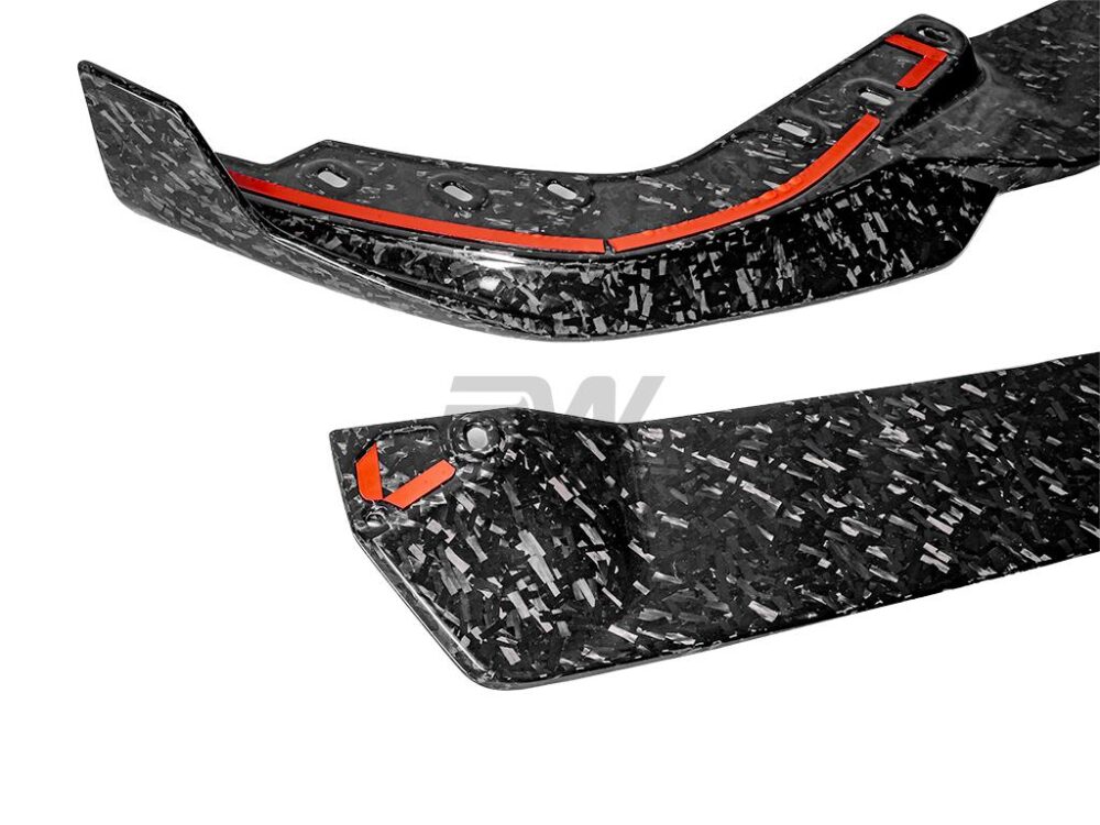 RW Carbon 2023-2026 BMW G20 3-Series LCI Forged Performance Style Front Lip - Image 3