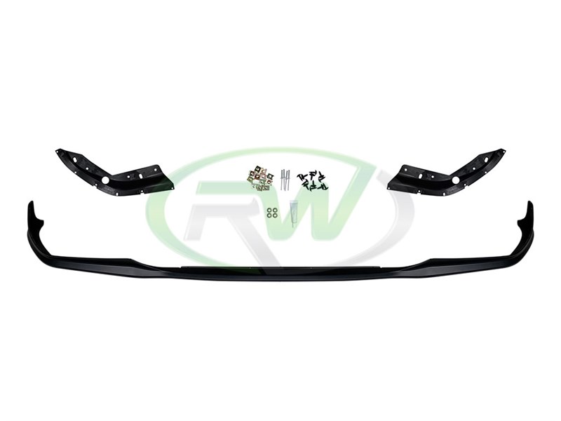 RW Carbon 2019-2022 BMW G20 330i & M340i Satin Black Front Lip Spoiler