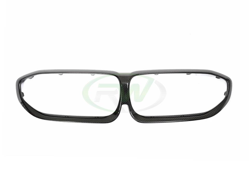 RW Carbon 2019-2022 BMW G20 Carbon Fiber Grille Surrounds - Image 3