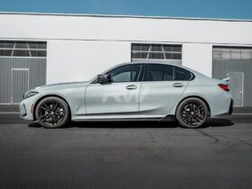 RW Carbon G20 DTM Carbon Fiber Side Skirt Extensions for BMW 3 Series - Image 2