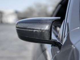 RW Carbon G20 G30 G14 G15 G16 M Style Carbon Fiber Mirror Caps - Image 7