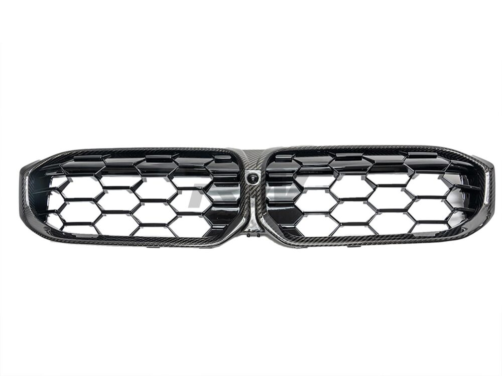 RW Carbon 2023-2026 BMW G20 LCI Diamond Carbon Fiber Grille - Image 3