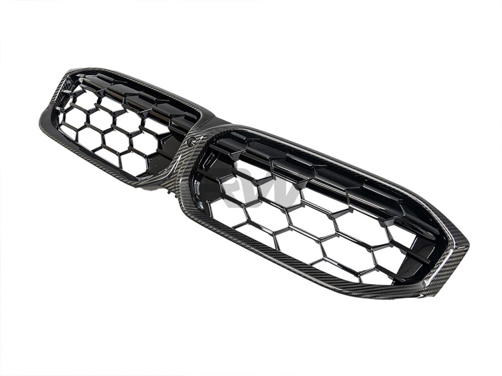 RW Carbon 2023-2026 BMW G20 LCI Diamond Carbon Fiber Grille - Image 4