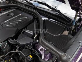 RW Carbon G20 M340i Carbon Fiber Engine Cowl Panel Trim Set for BMW 3 Series - Image 4