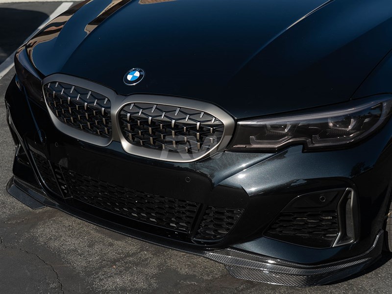 RW Carbon 2019-2022 BMW G20 Performance Style Carbon Fiber Front Lip