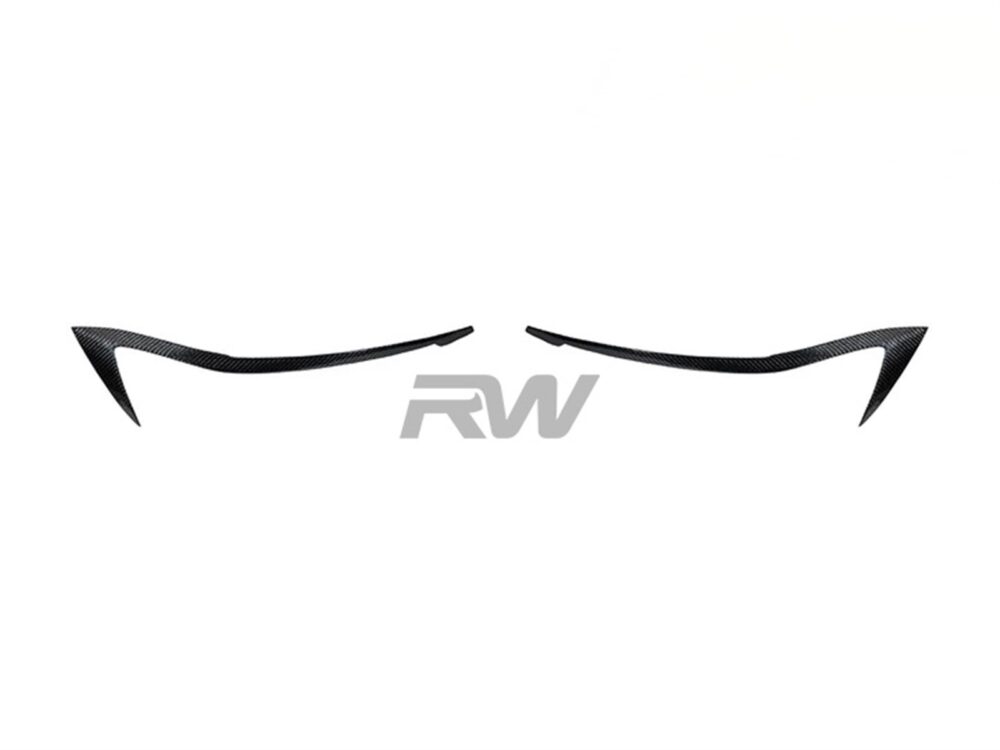 RW Carbon 2019-2022 BMW G20 Pre-LCI Carbon Fiber Headlight Trims - Image 4