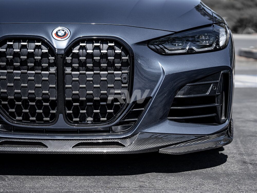 RW Carbon 2021-2026 BMW G22 G23 4-Series DTM Carbon Fiber Front Lip - Image 3