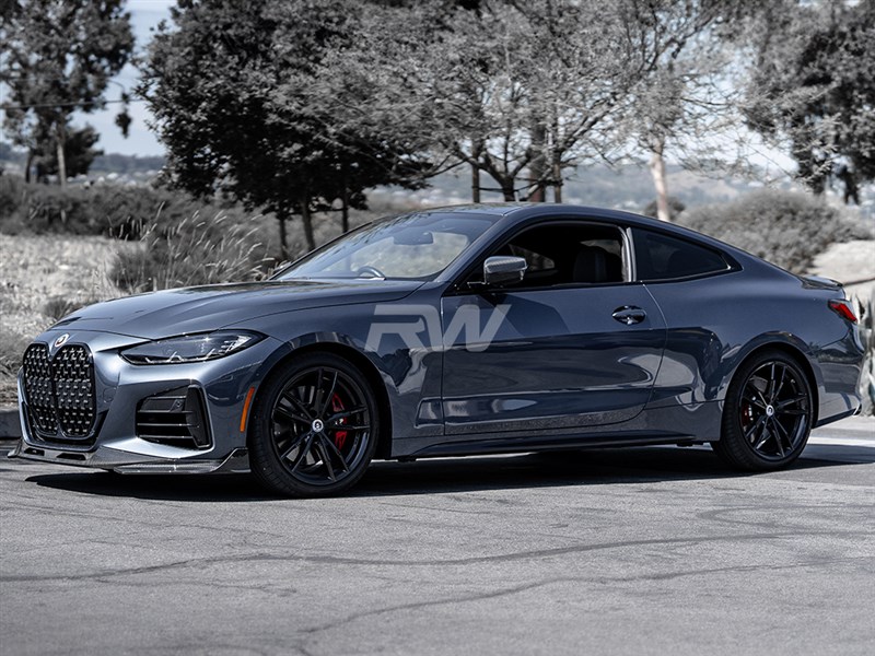 RW Carbon 2021-2026 BMW G22 G23 4-Series DTM Carbon Fiber Front Lip - Image 4