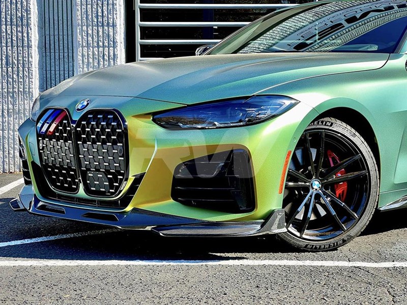 RW Carbon 2021-2026 BMW G22 G23 4-Series DTM Carbon Fiber Front Lip - Image 5